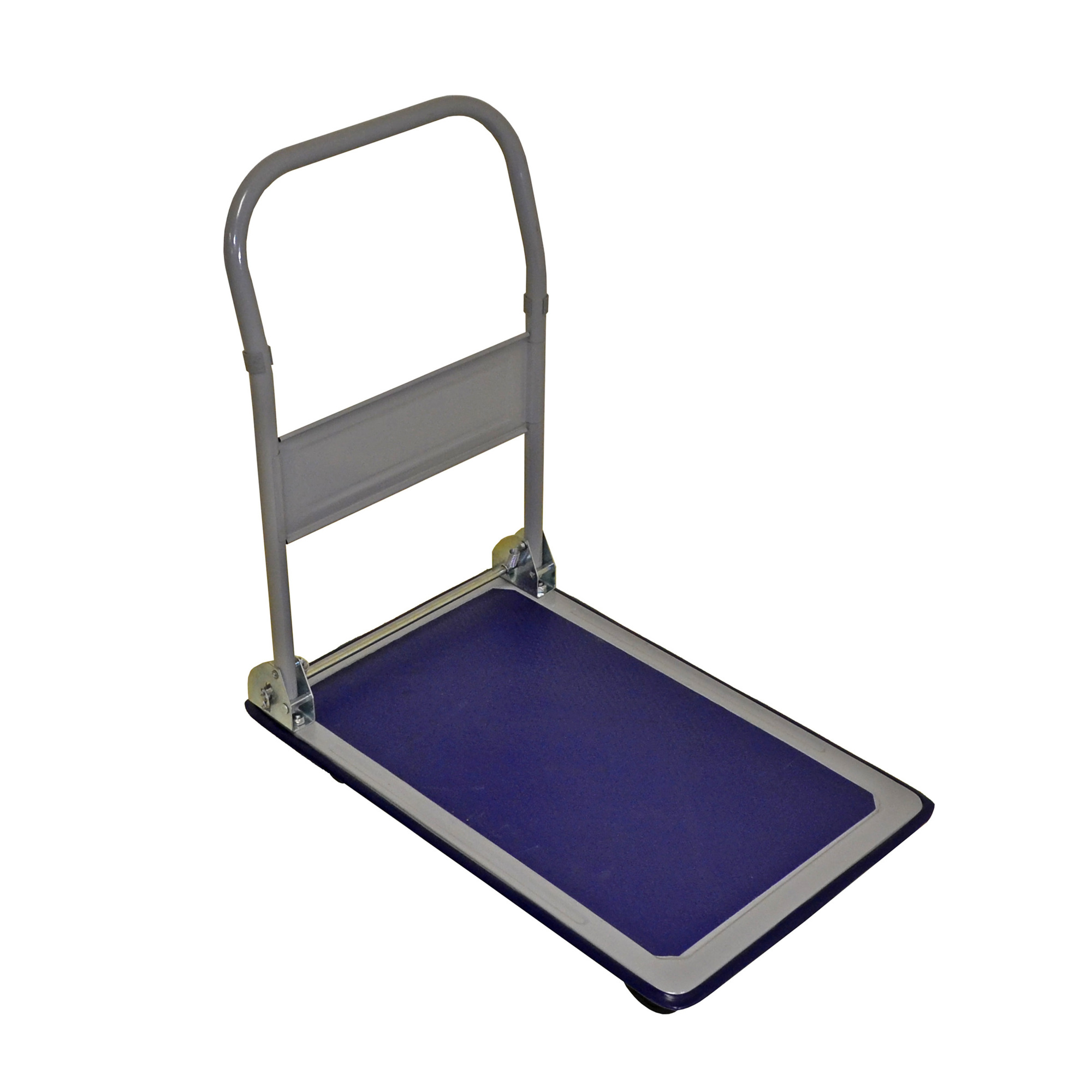 Milwaukee Folding Handle Steel Platform Cart — 330-Lb. Capacity, 30in. x 19in. x 33in., Non-Slip Deck, Model# DC33881